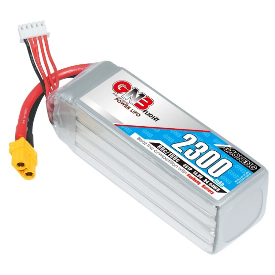 Hot Sales GNB GAONENG 4S 2300MAH 14.8V 80C LiPo Battery FPV Drone Quadcopter Racing RC Air Wing Upgraded From 2200mah